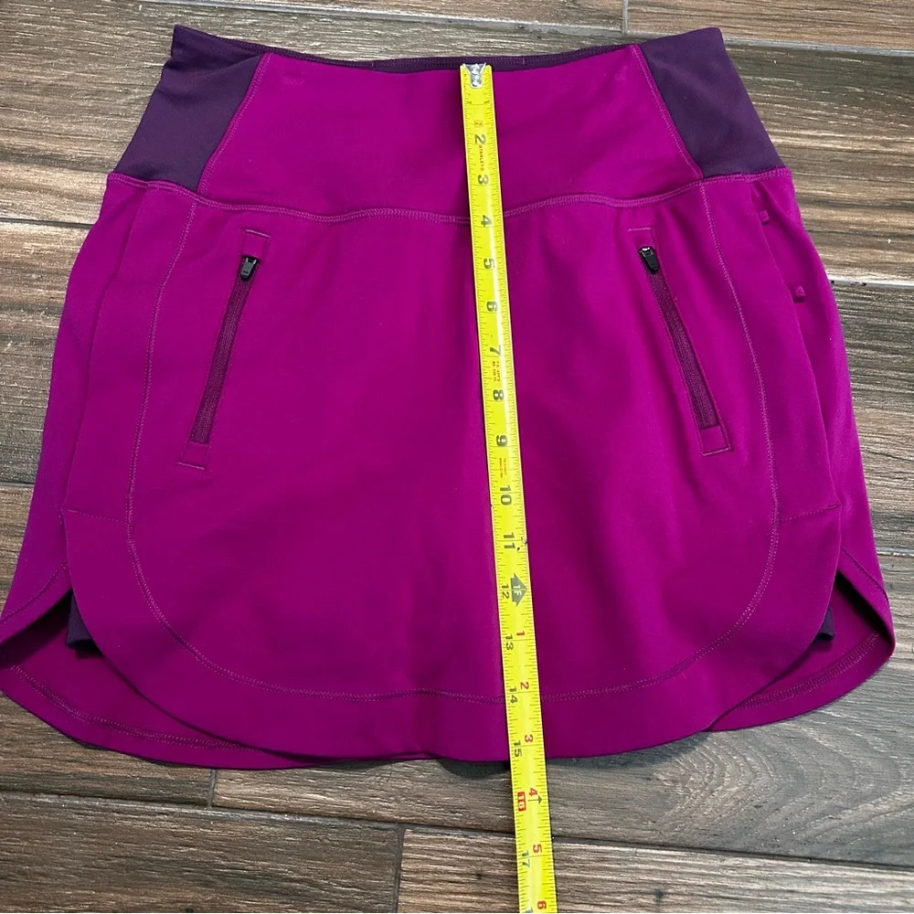 Athleta Fairway Golf Skort‎ 16” Plum Purple X-Small XS